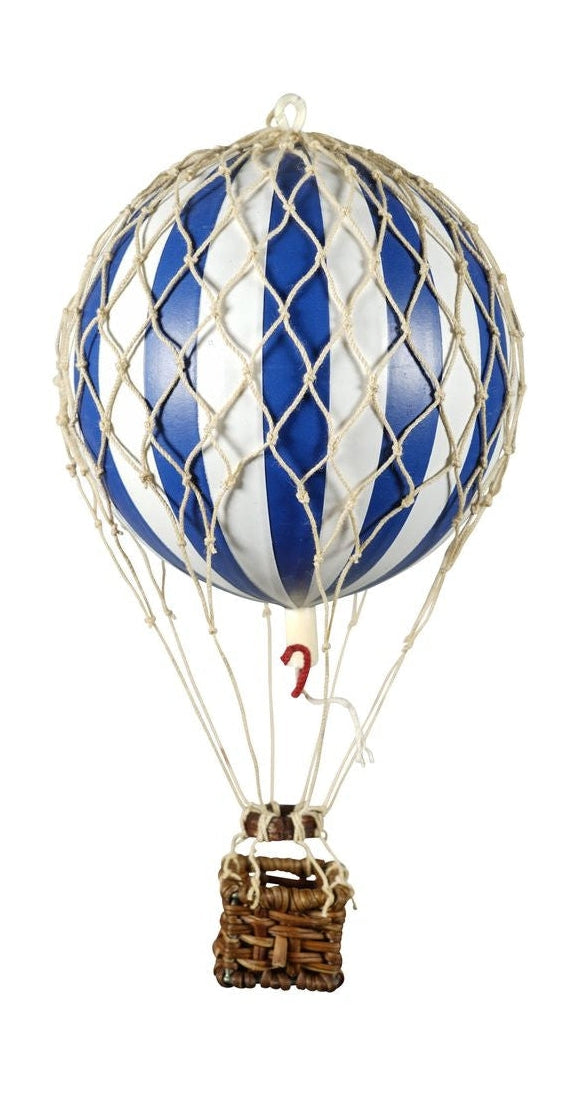 Authentic Models Floating The Skies Luftballon, Blå/Hvid, Ø 8.5 cm