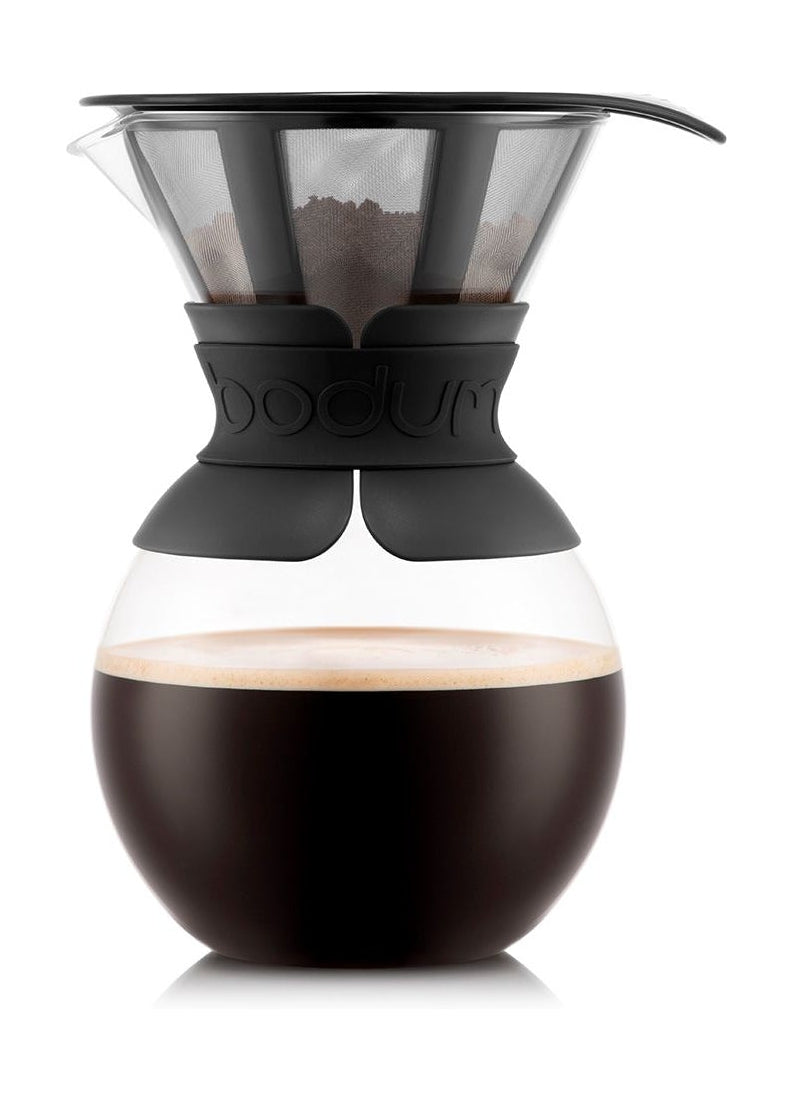 Bodum Pour Over Kaffebrygger Med Filter Sort, 8 Kop