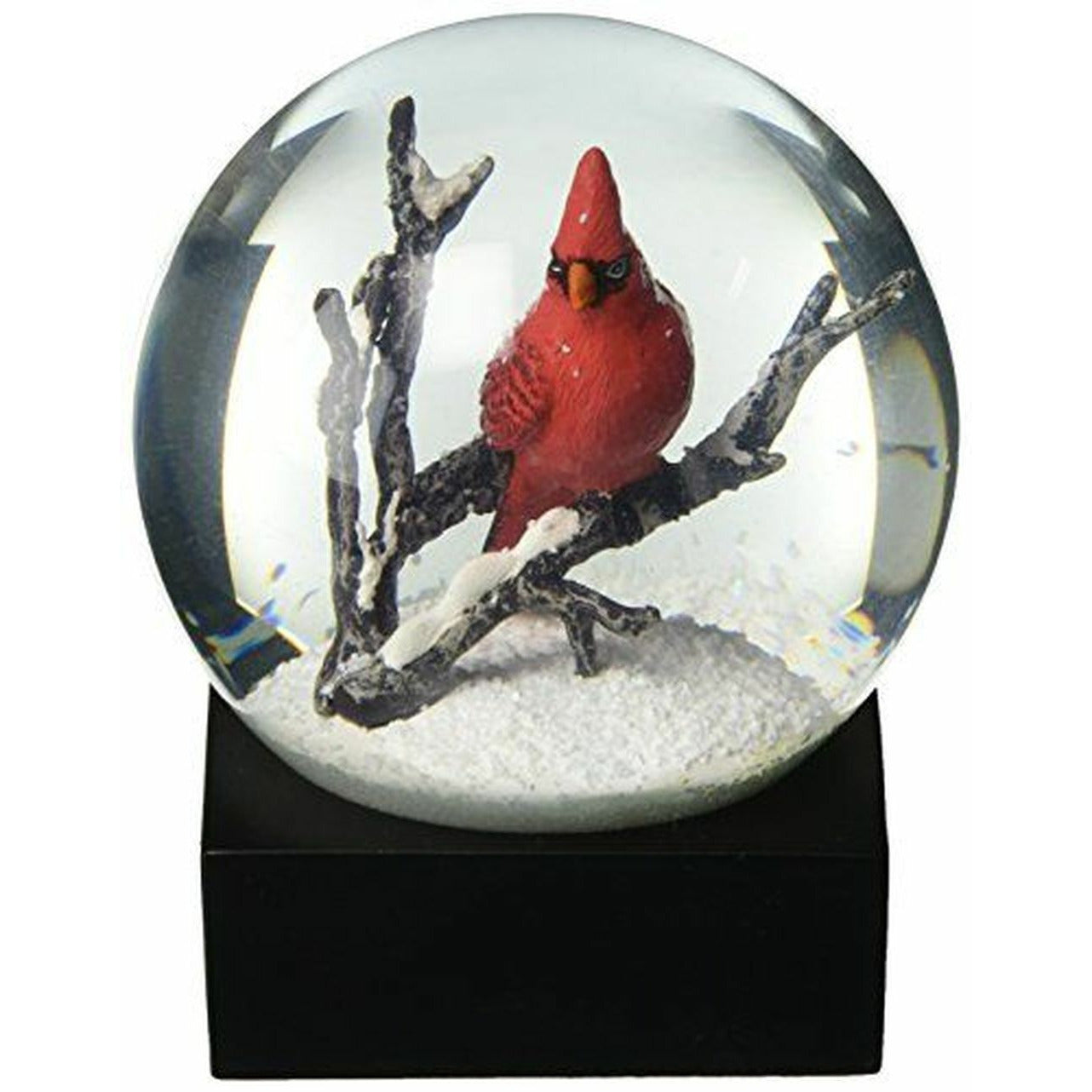 Cool Snow Globes Cardinal Singing Snekugle