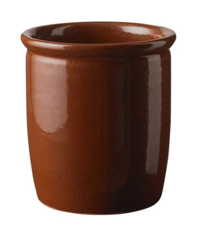 Knabstrup Keramik Syltekrukke 1 L , Brun