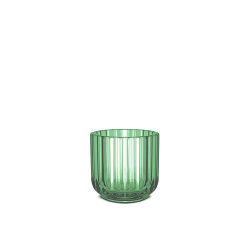 Lyngby Tealight pitää vihreää lasia, 6,5 cm