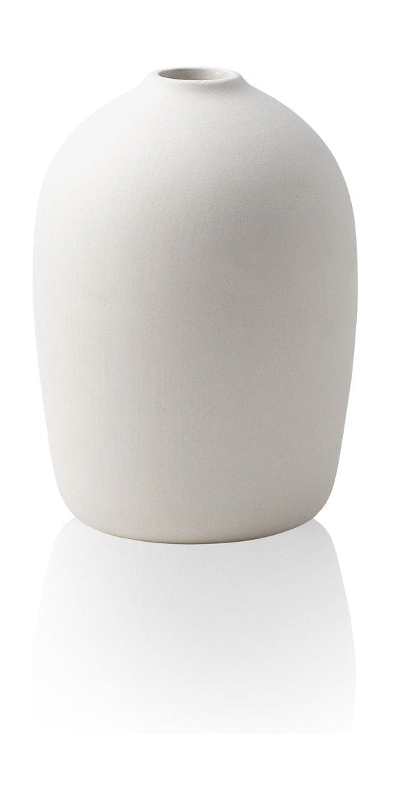 Malling Living Raw Vase 14,5 Cm, Hvid