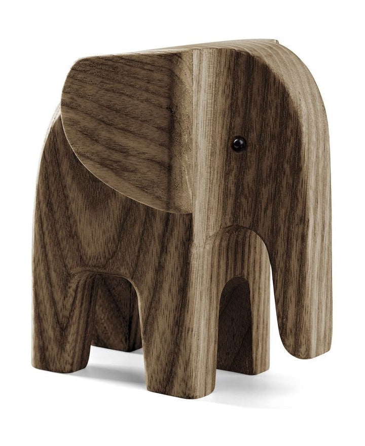 Novoform Design Elefant, Røgbejdset Asketræ