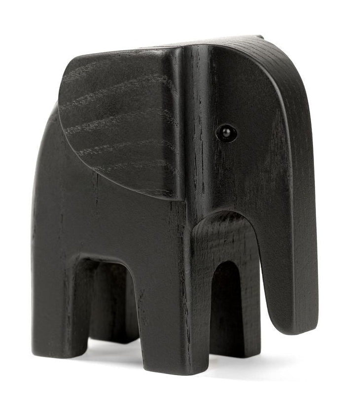 Novoform Design Elefant, Sort Asketræ