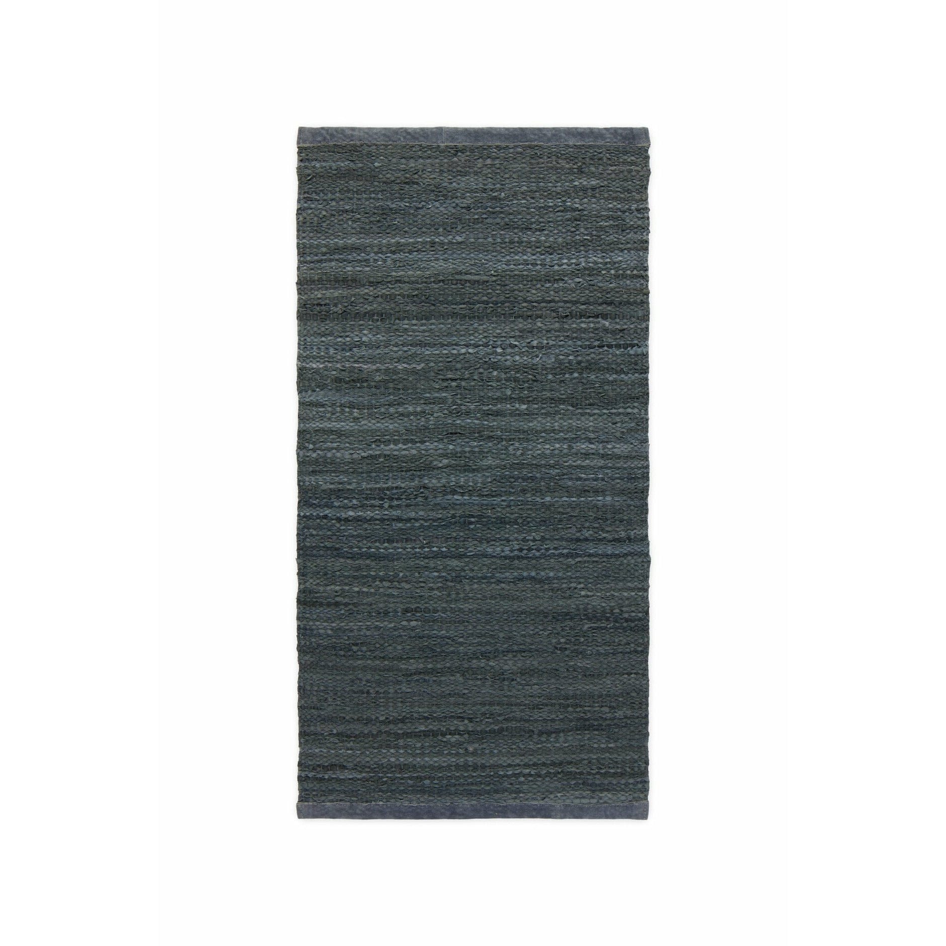 Rug Solid Leather Tæppe Dark Grey, 60 x 90 cm