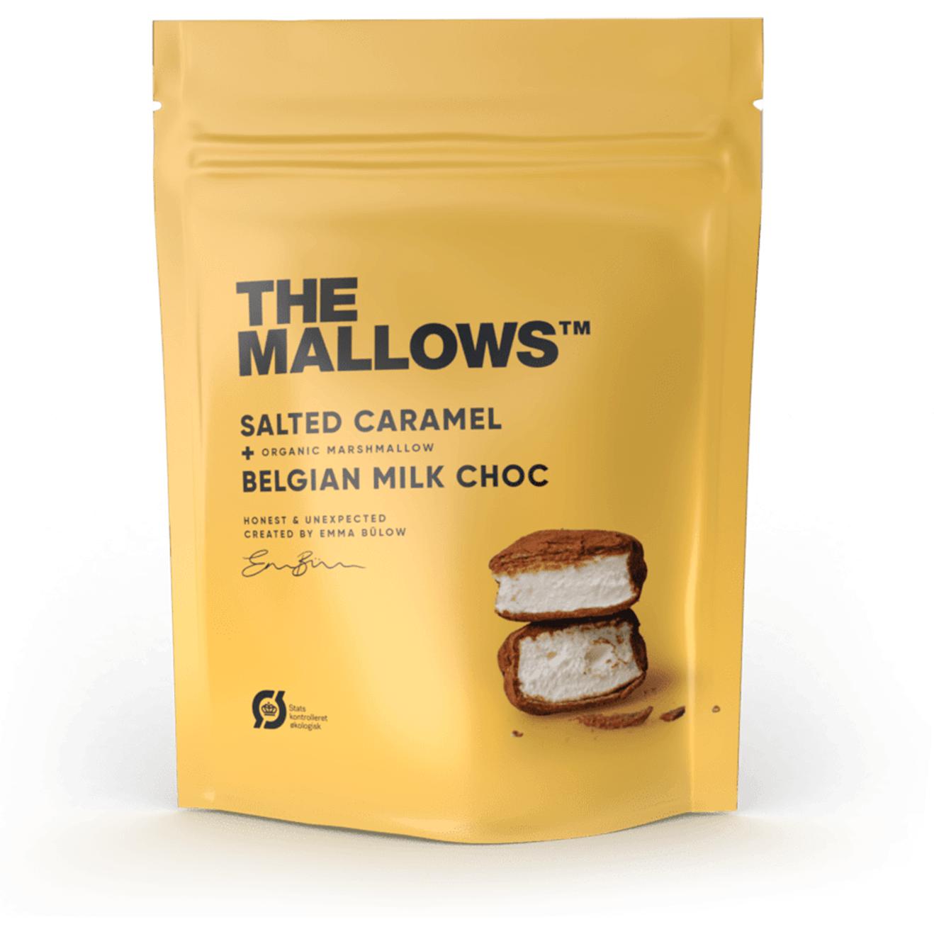 The Mallows Skumfiduser Med Saltet Karamel & Chokolade, 90g