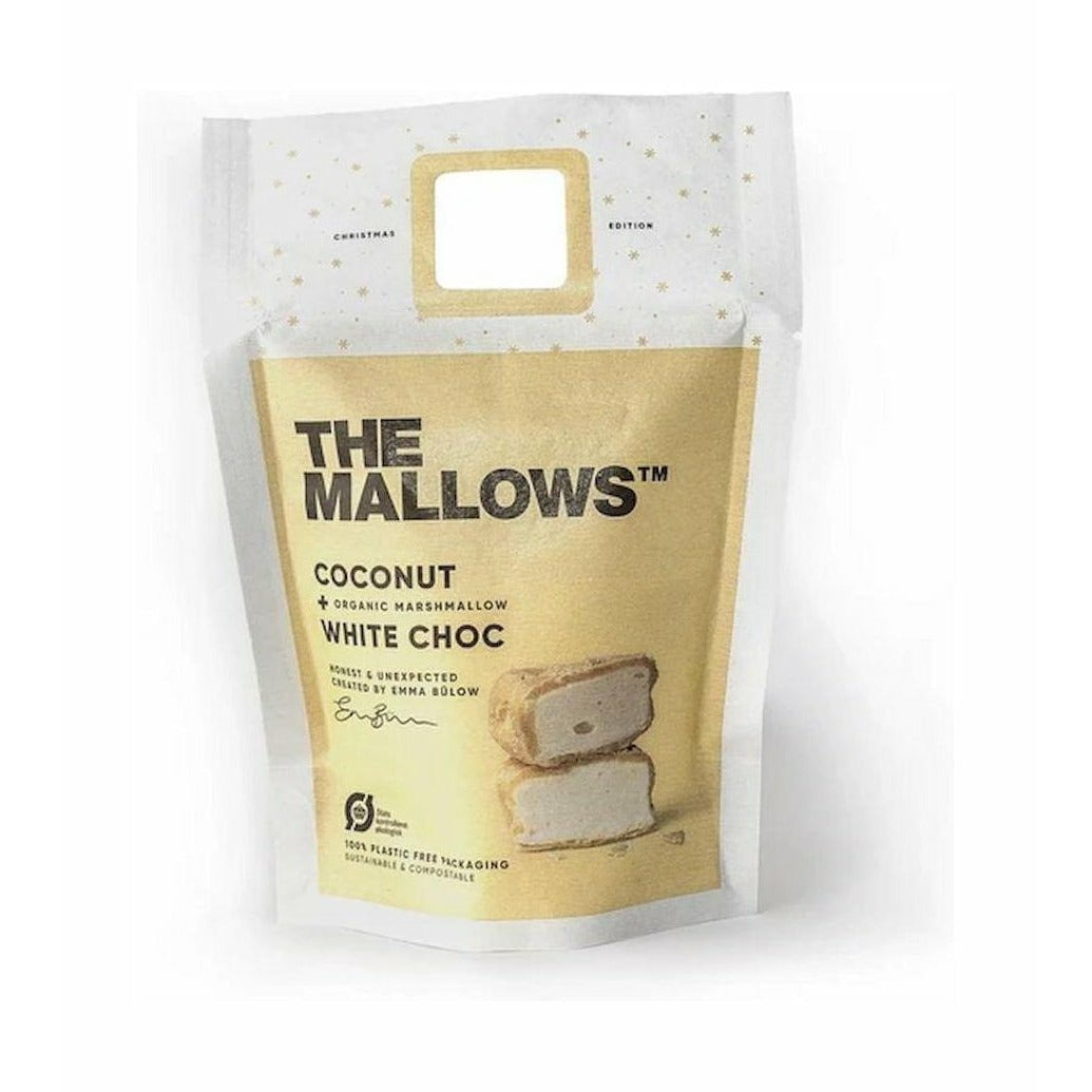 The Mallows Skumfiduser Med Kokos & Hvid Chokolade, 150g