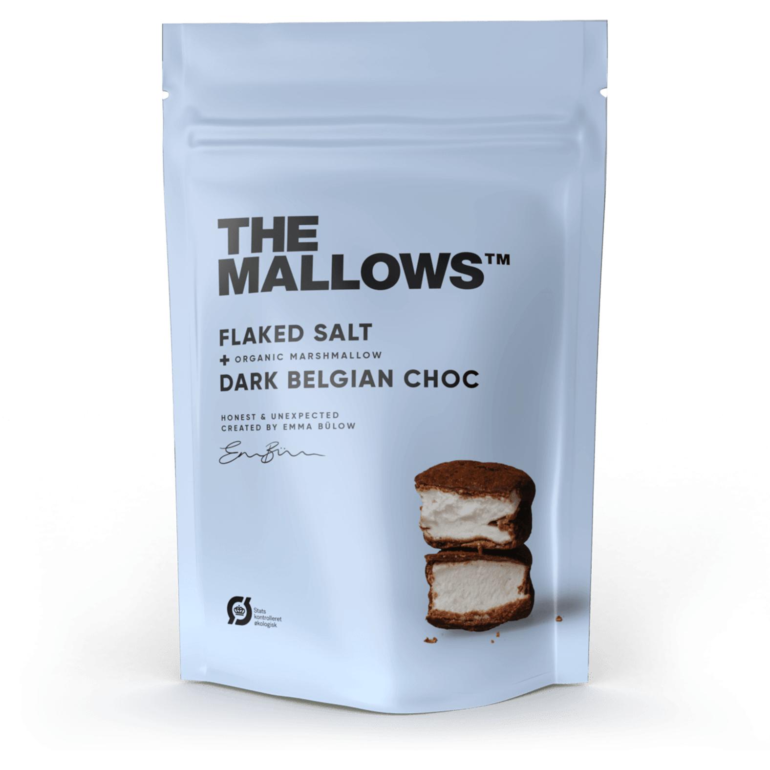 The Mallows Skumfiduser Med Salt & Mørk Chokolade, 150g