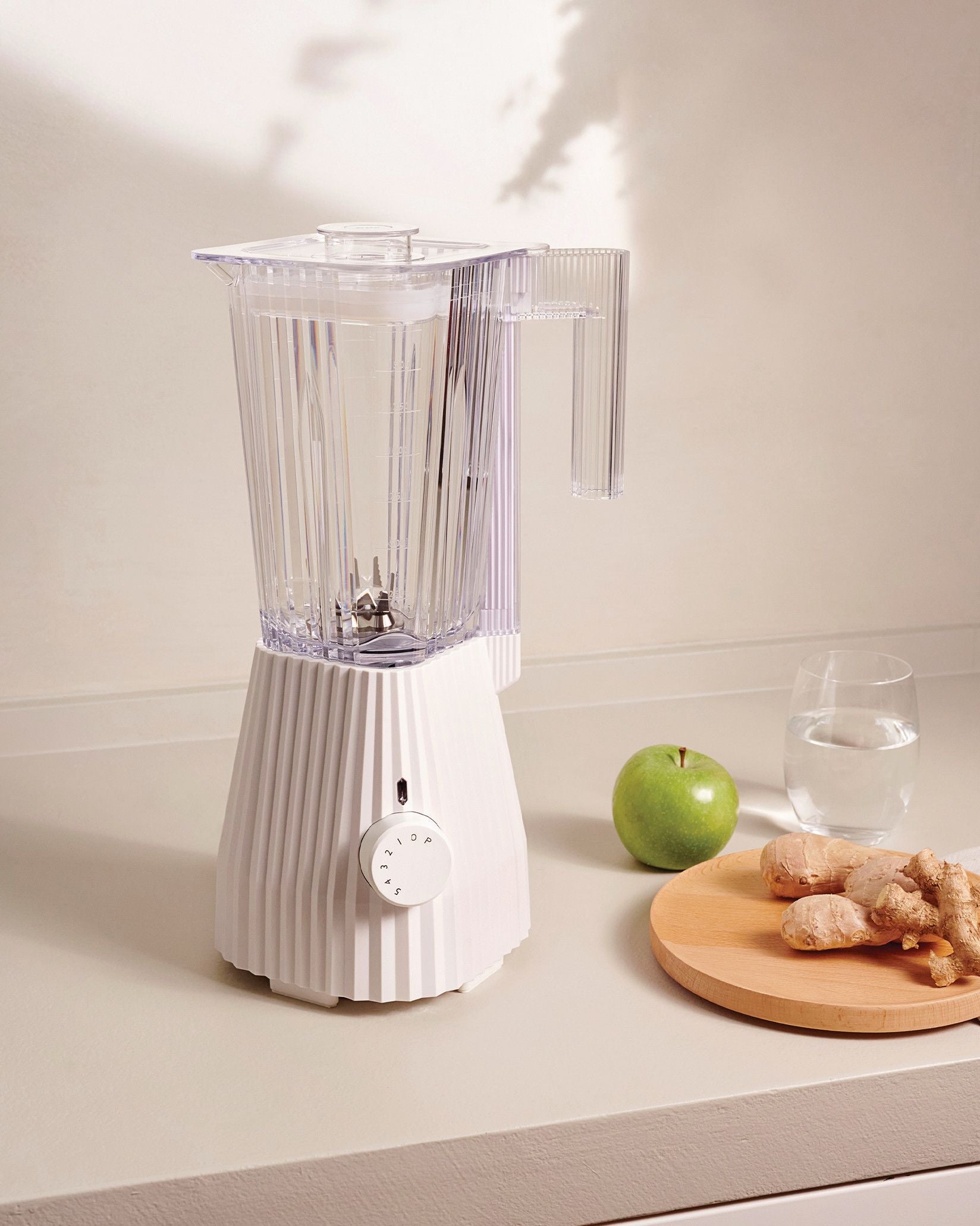 Alessi Plissé Blender, White