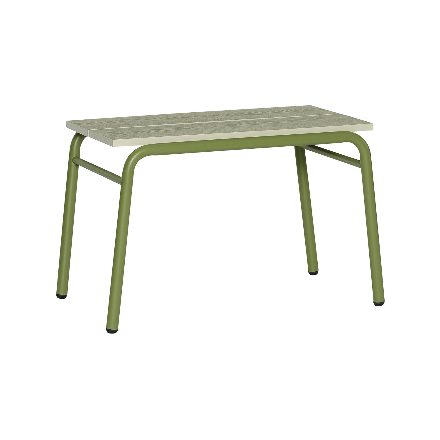 Hübsch Koi Bench, Green/Grey