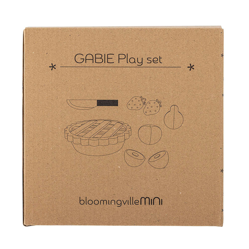 Bloomingville MINI Gabie Play Set, Food, Yellow, FSC®100%, Lotus