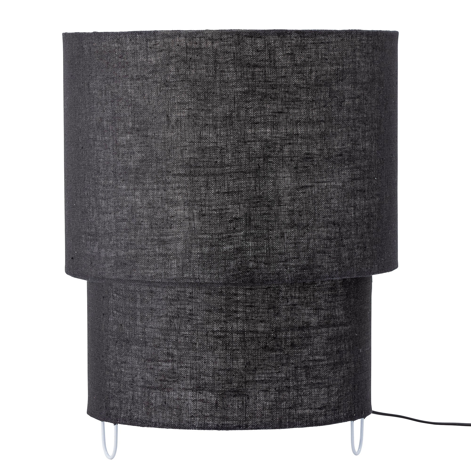 Bloomingville Zalt Table lamp, Black, Linen
