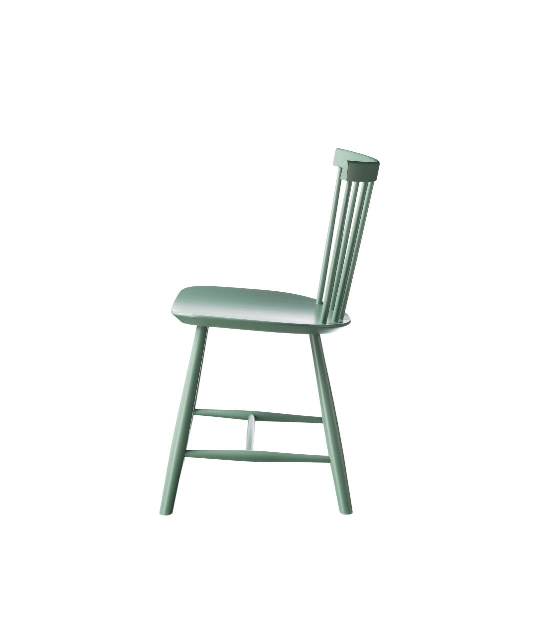 FDB Møbler Poul M. Volther J46 Chair Nordic Swan Ecolabel Beech, Dusty Green