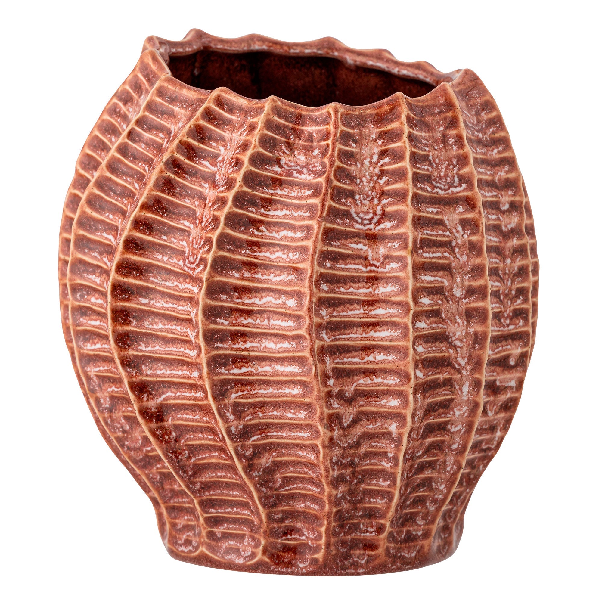 Creative Collection Callon Vase, Rose, Stoneware