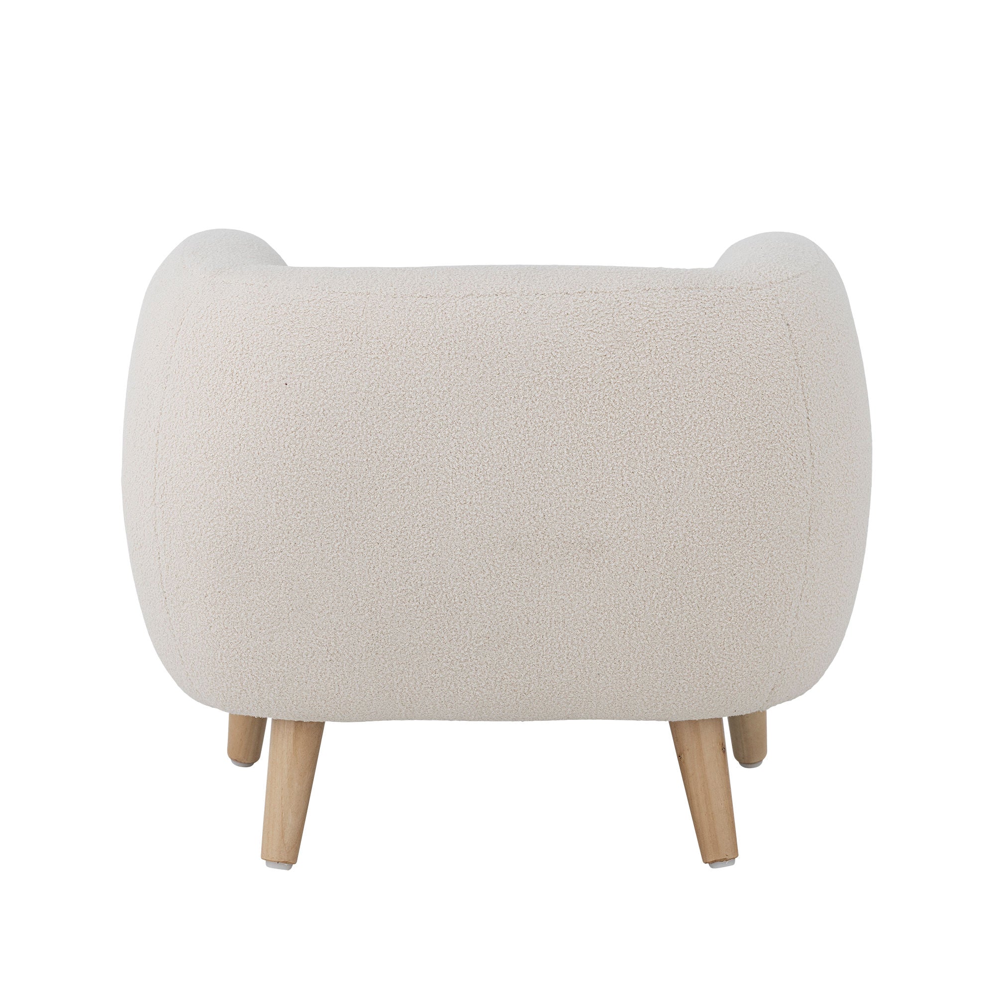 Bloomingville MINI Cade Lounge Chair, White, Polyester