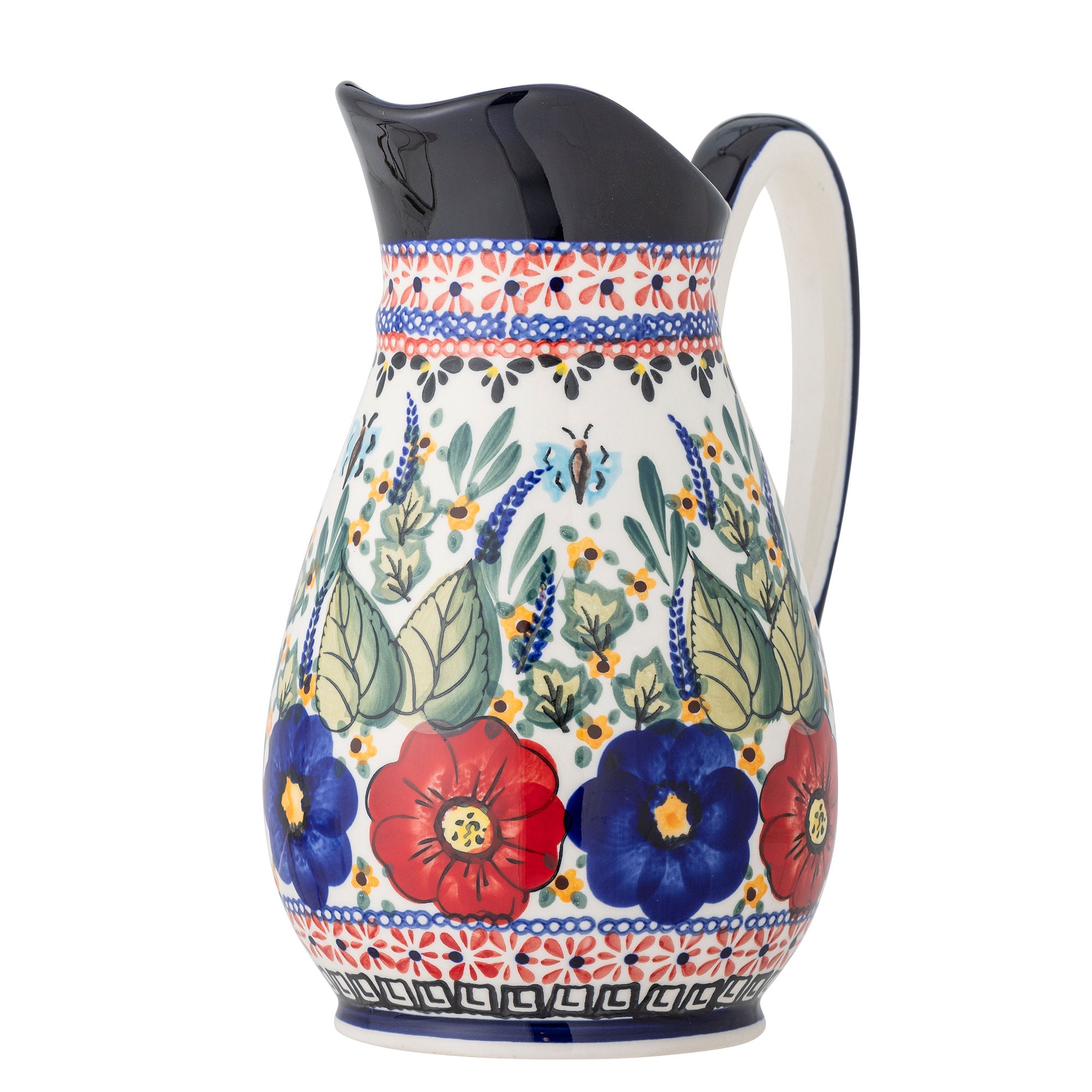 Creative Collection Florist Jug, Red, Stoneware