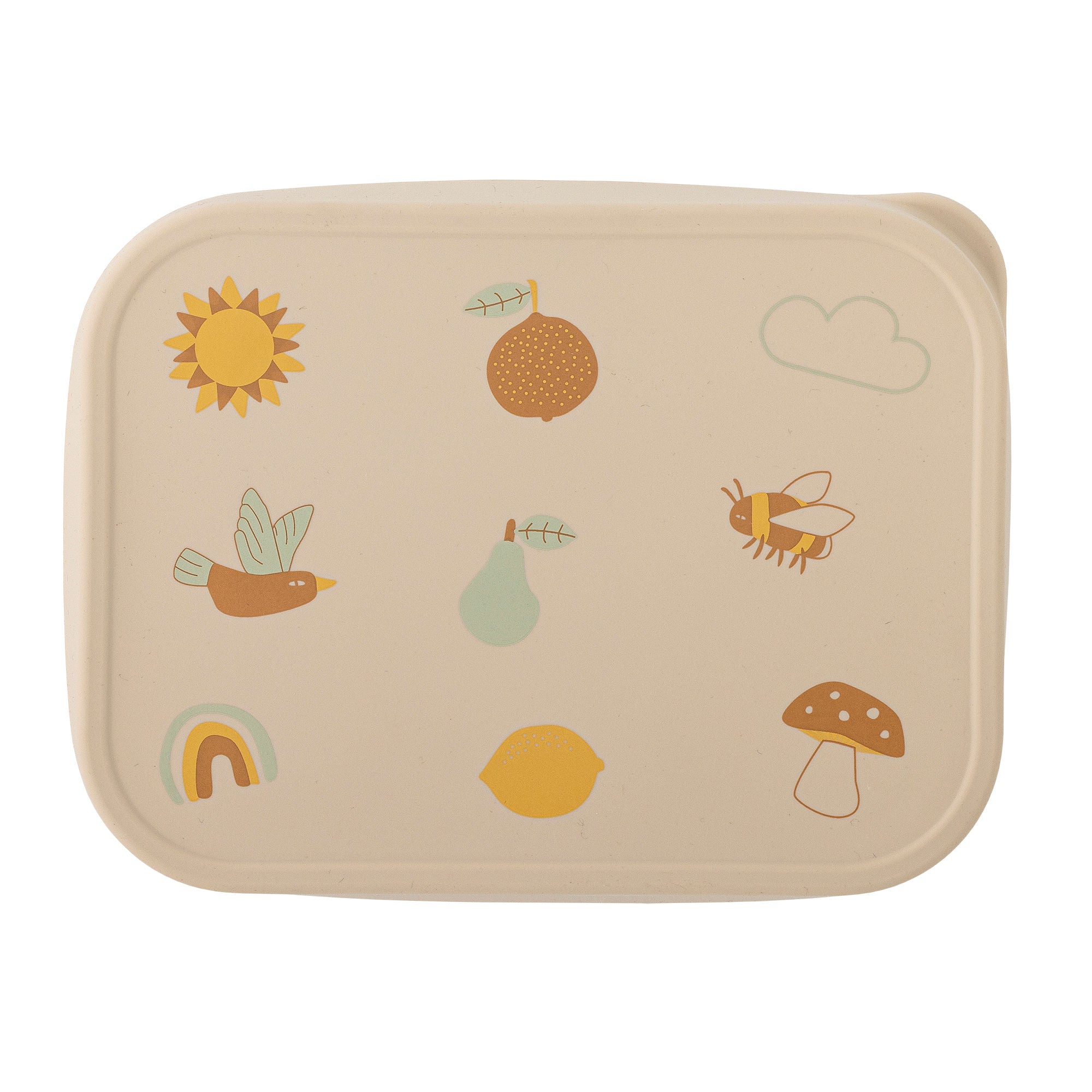 Bloomingville MINI Agnes Lunch Box, Nature, Stainless Steel