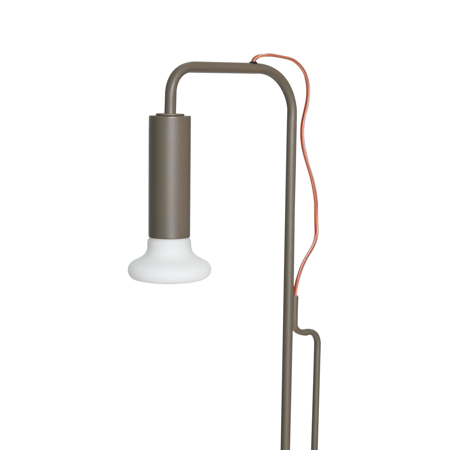 Hübsch Iso Floor Lamp, Brown