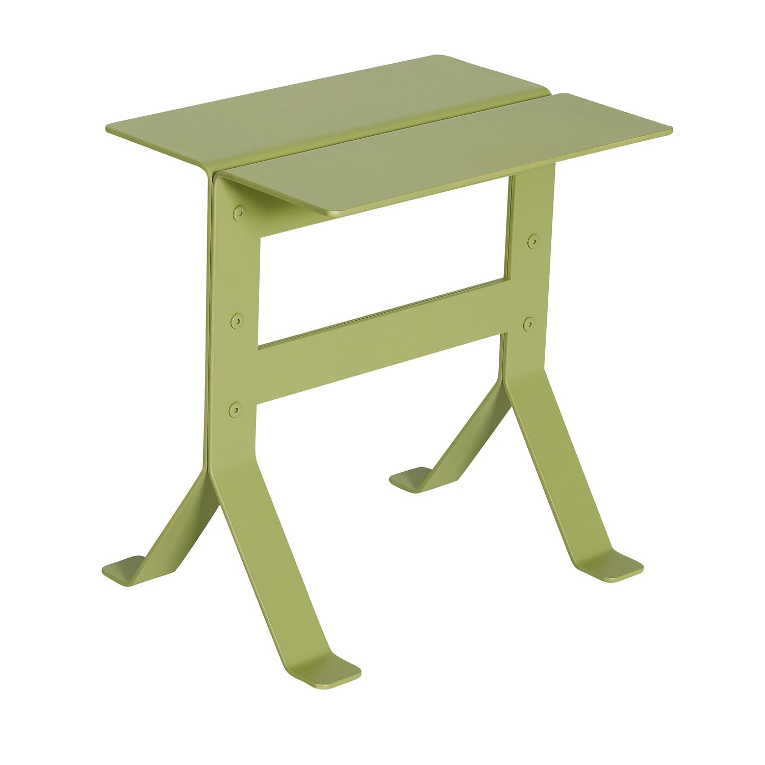 Hübsch Fold Side Table, Light Green