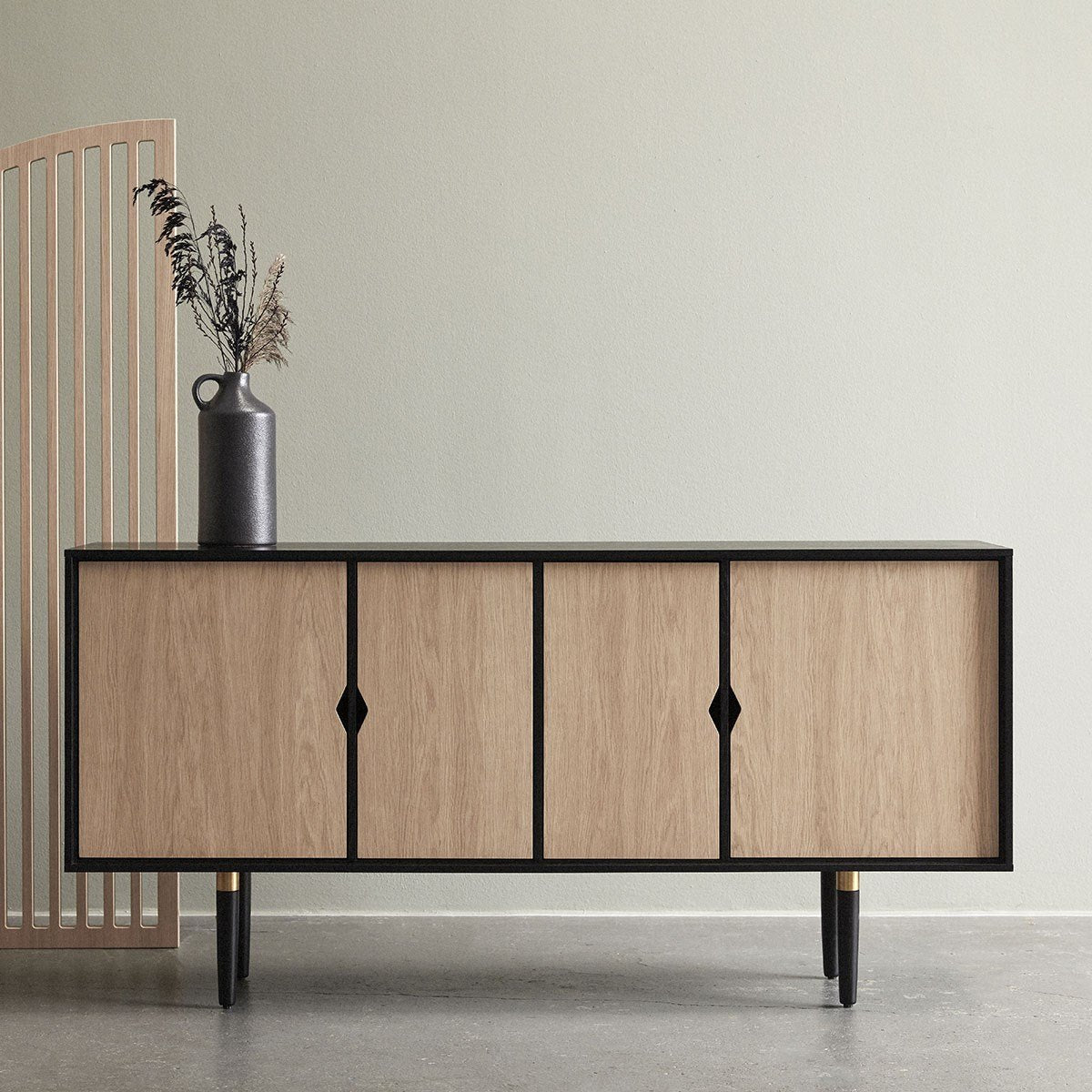 Andersen Furniture Unique´s Sideboard Sort, Eg Front