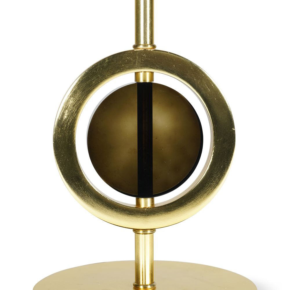 Authentic Models Art Déco Circle Lampe Single, Gold