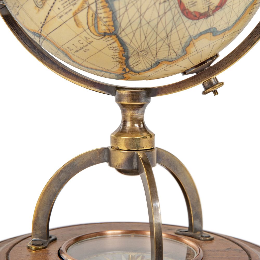 Authentic Models Terrestrial Globus med Kompas