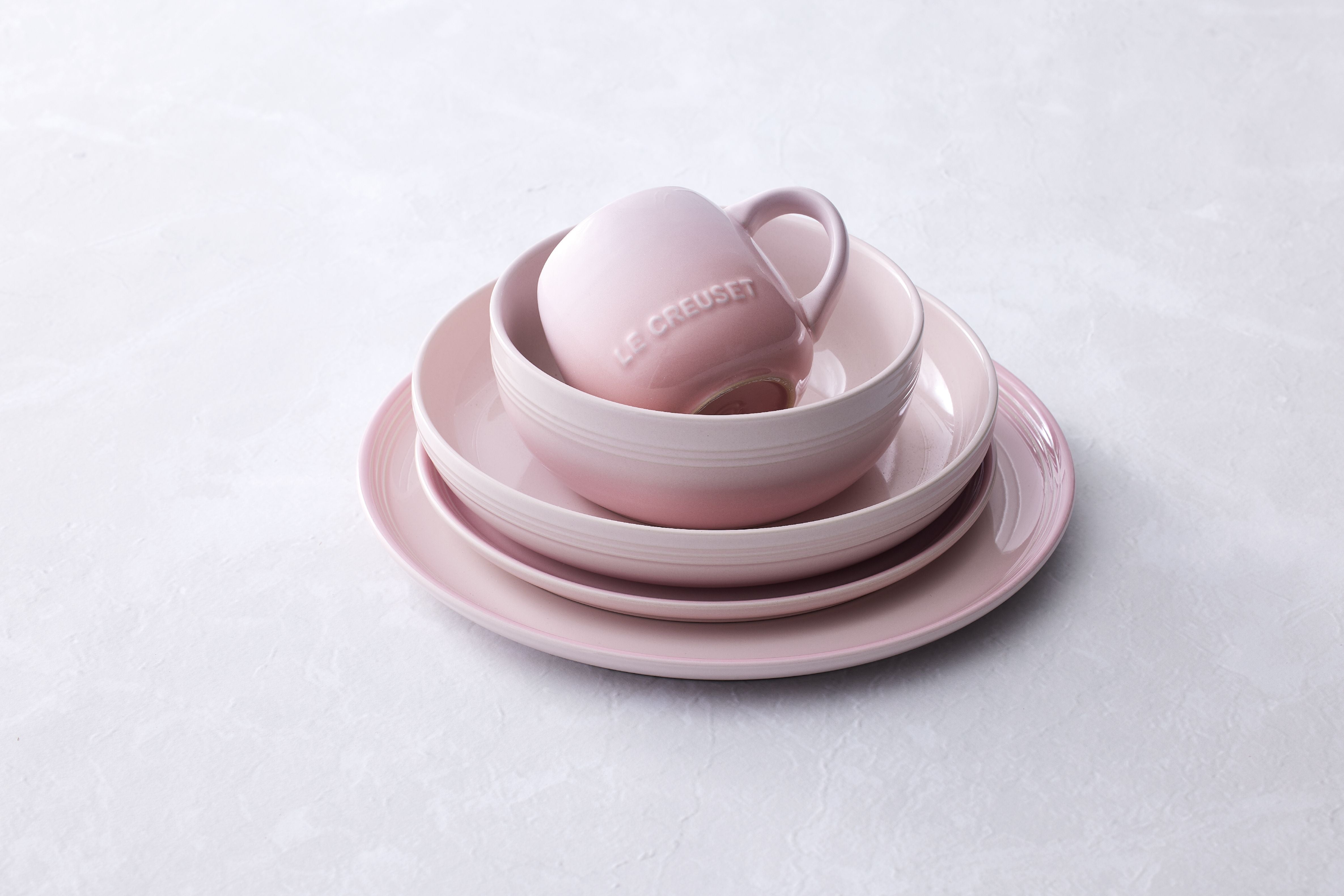 Le creuset coupe kornskål, shell pink