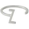 Design Letters Bogstavring A-Z, 925 Sterling Sølv, Z