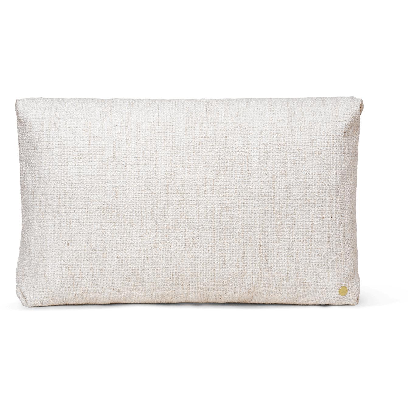 Ferm Living Clean Pude Bouclé, Råhvid