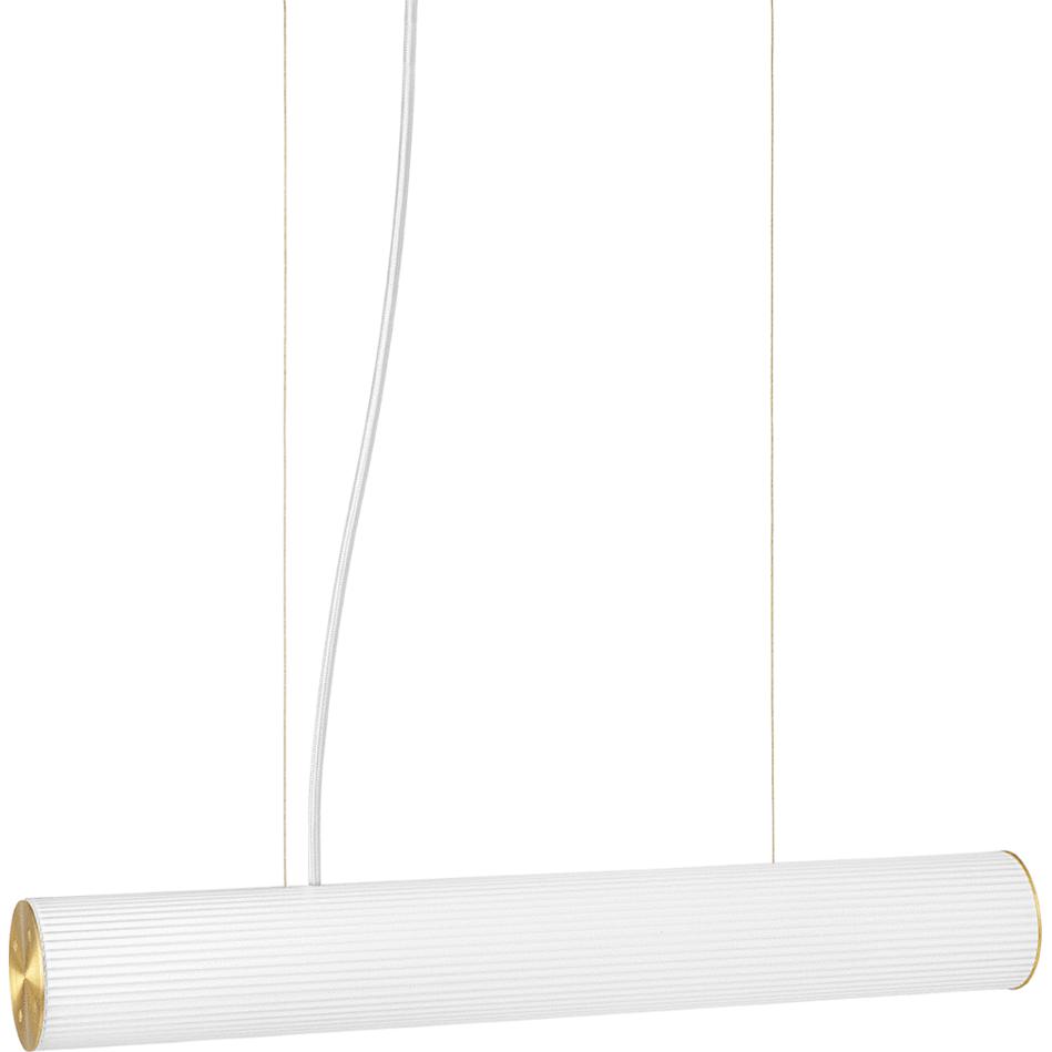 Ferm Living Vuelta Pendel Messing Ø60 Cm, Hvid