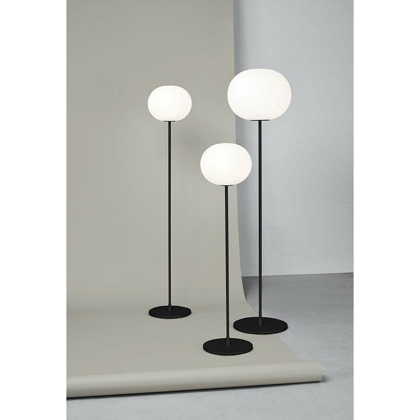 Flos Glo-Ball F1 Standerlampe, Sølv