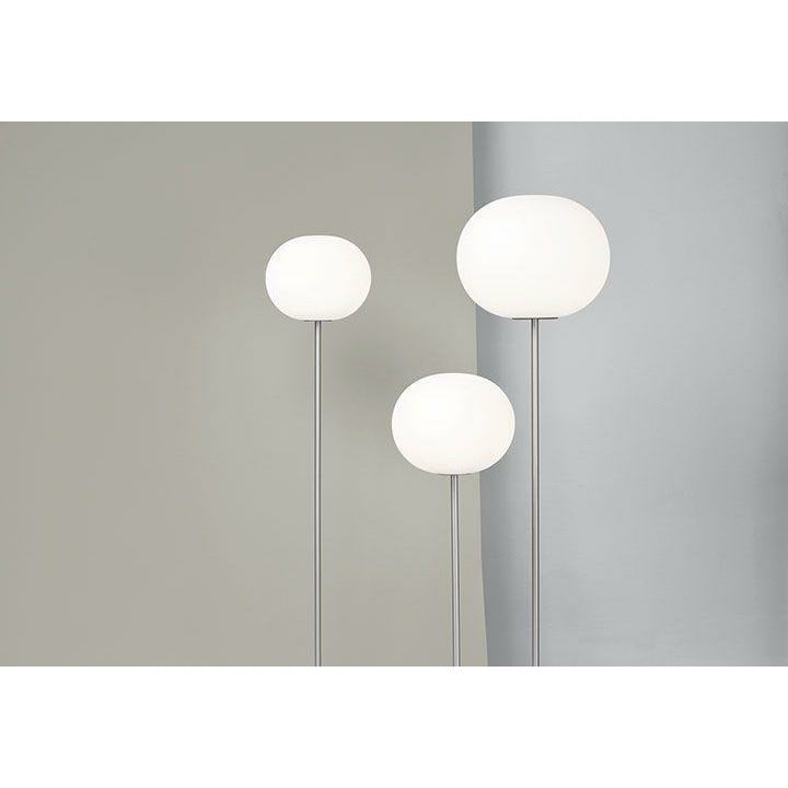 Flos Glo-Ball F3 Standerlampe, Sølv