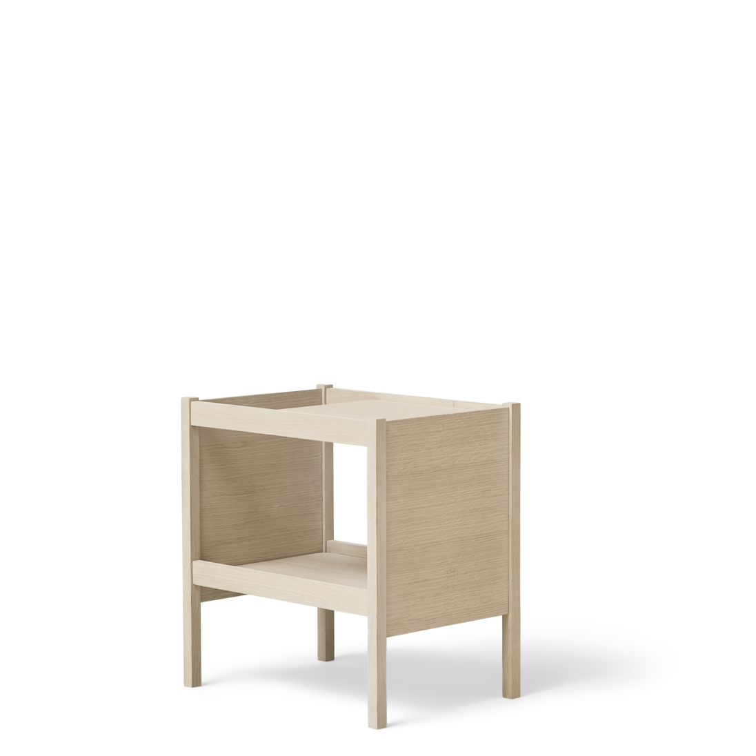 Form & Refine Journal Side Table, Valkoinen Tammi 