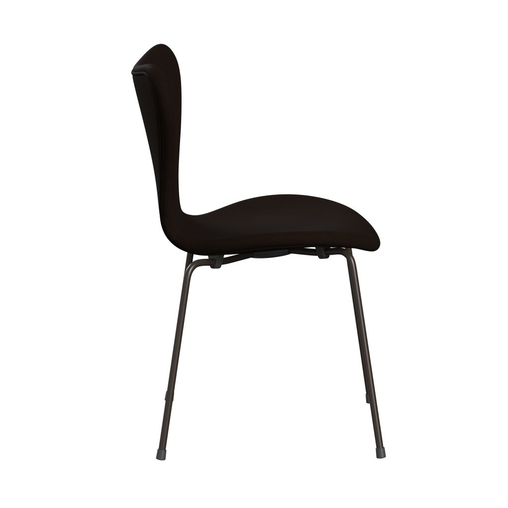 Fritz Hansen 3107 Stol Fuldpolstret, Brown Bronze/Comfort Brun (C01566)