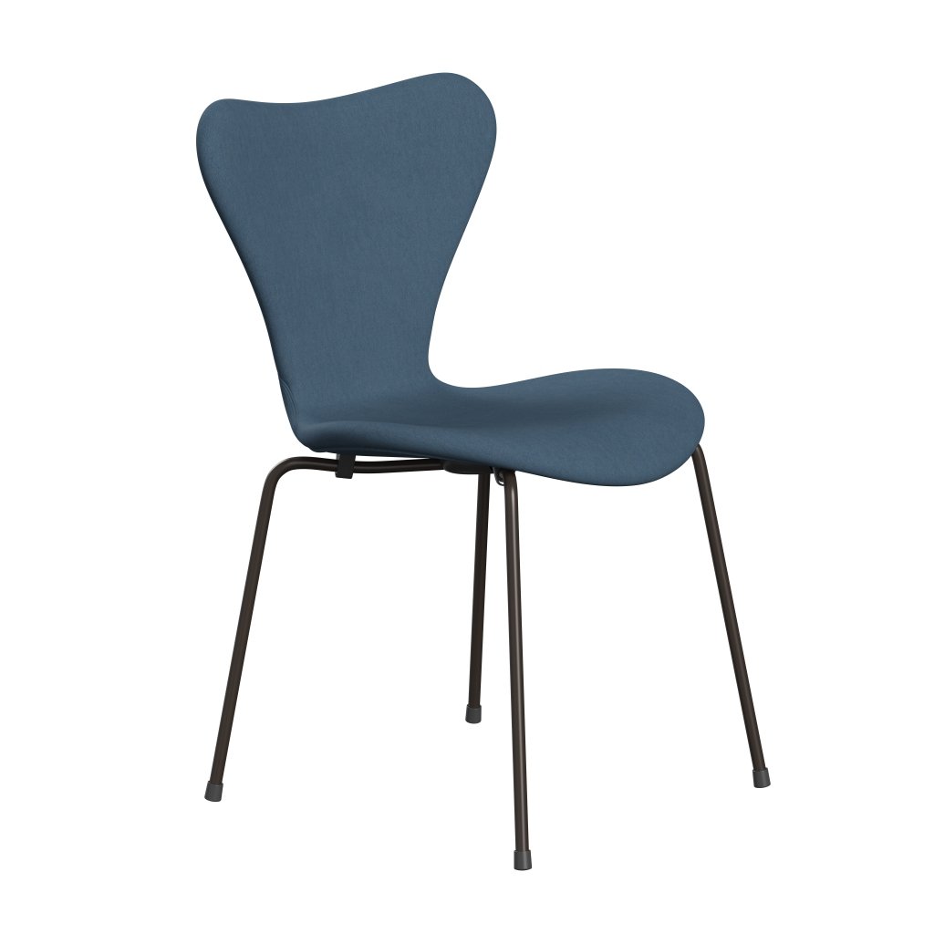 Fritz Hansen 3107 Stol Fuldpolstret, Brown Bronze/Comfort Grå (C01160)