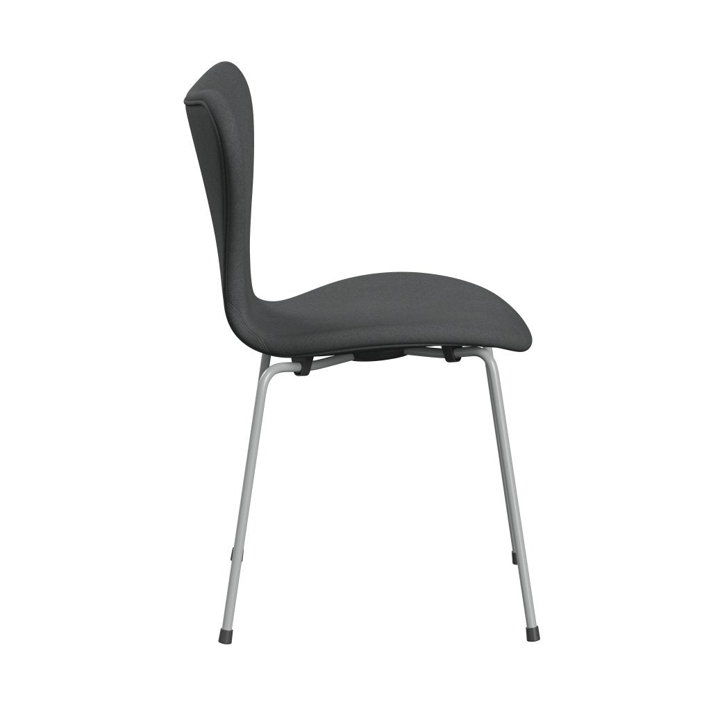 Fritz Hansen 3107 Stol Fuldpolstret, Nine Grey/Divina Mørkegrå