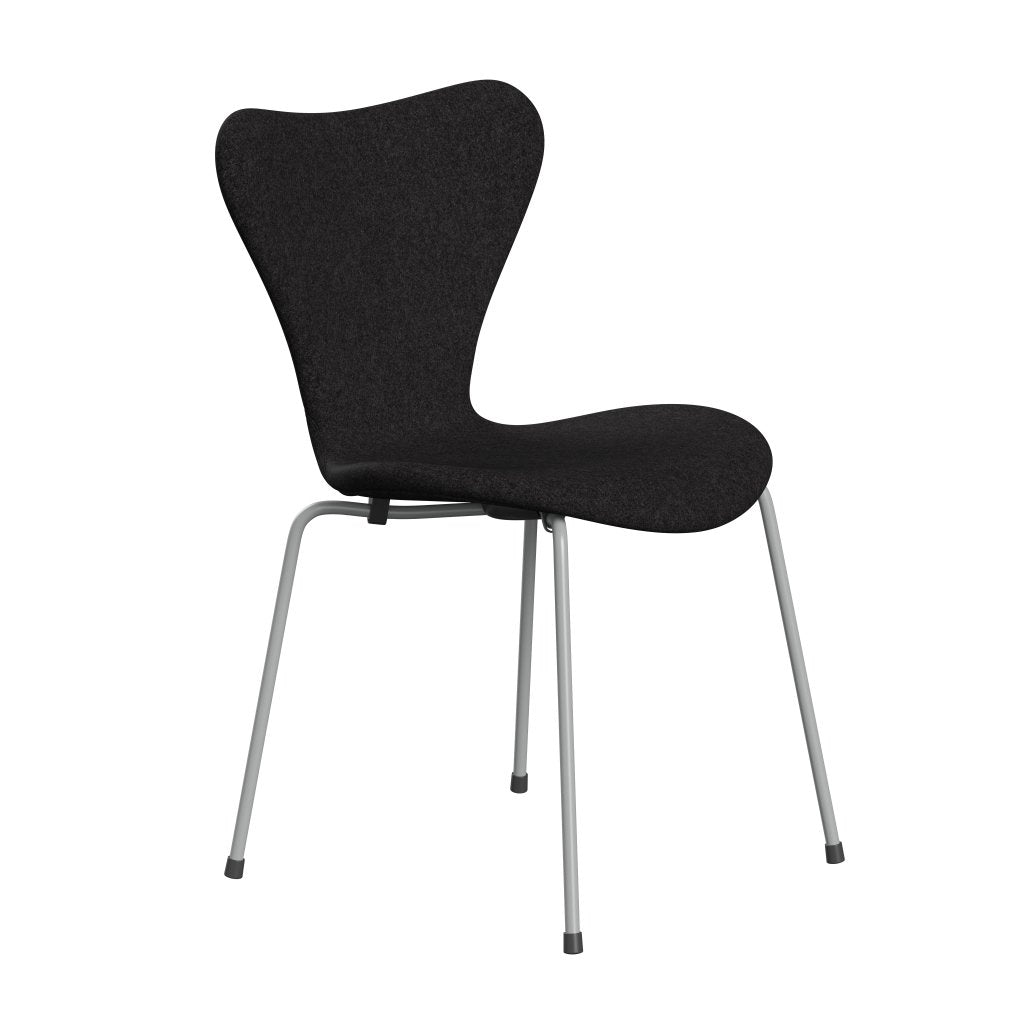 Fritz Hansen 3107 Stol Fuldpolstret, Nine Grey/Divina Md Mørkegrå