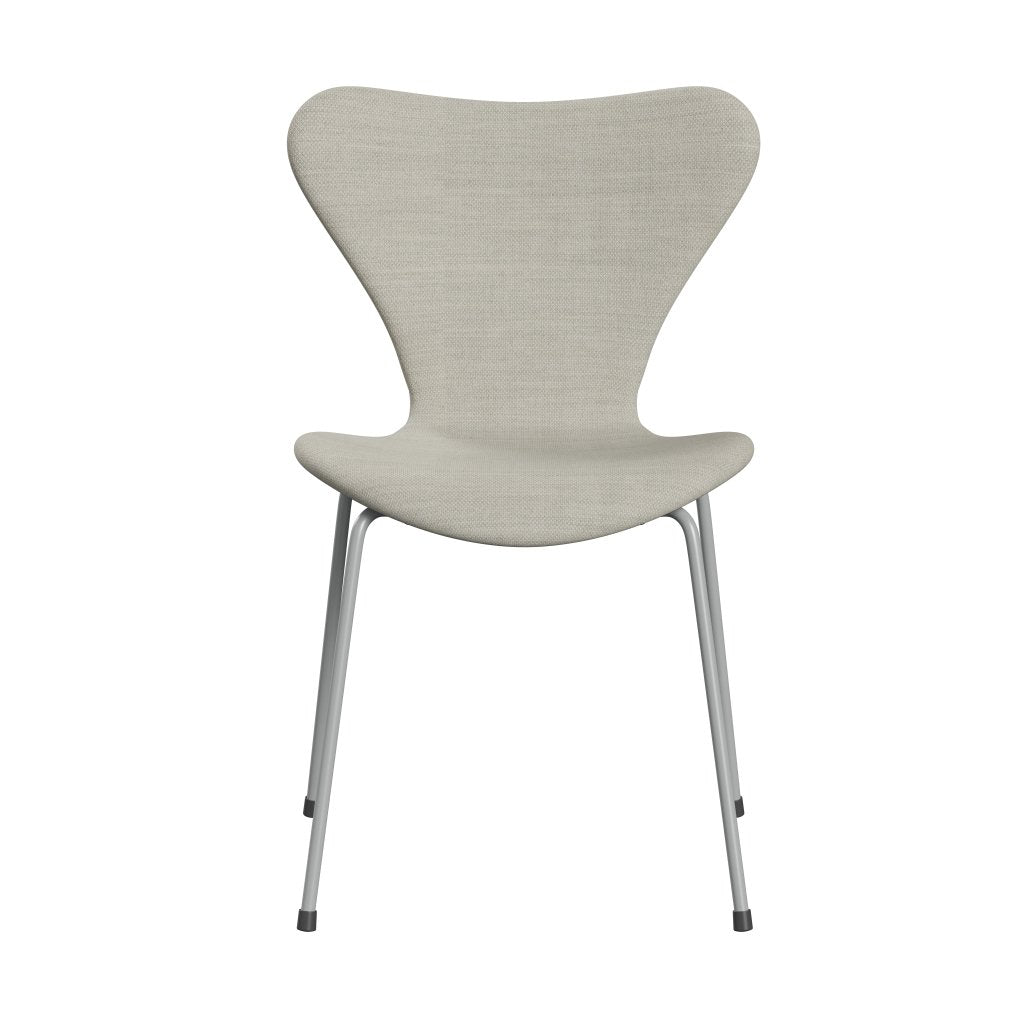 Fritz Hansen 3107 Stol Fuldpolstret, Nine Grey/Fiord Grå