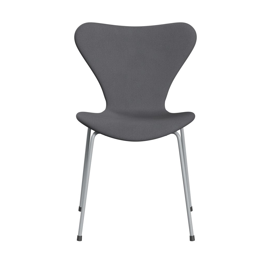 Fritz Hansen 3107 Stol Fuldpolstret, Silver Grey/Comfort Grå (C01012)