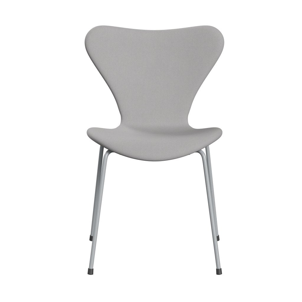 Fritz Hansen 3107 Stol Fuldpolstret, Silver Grey/Comfort Hvid/Grå