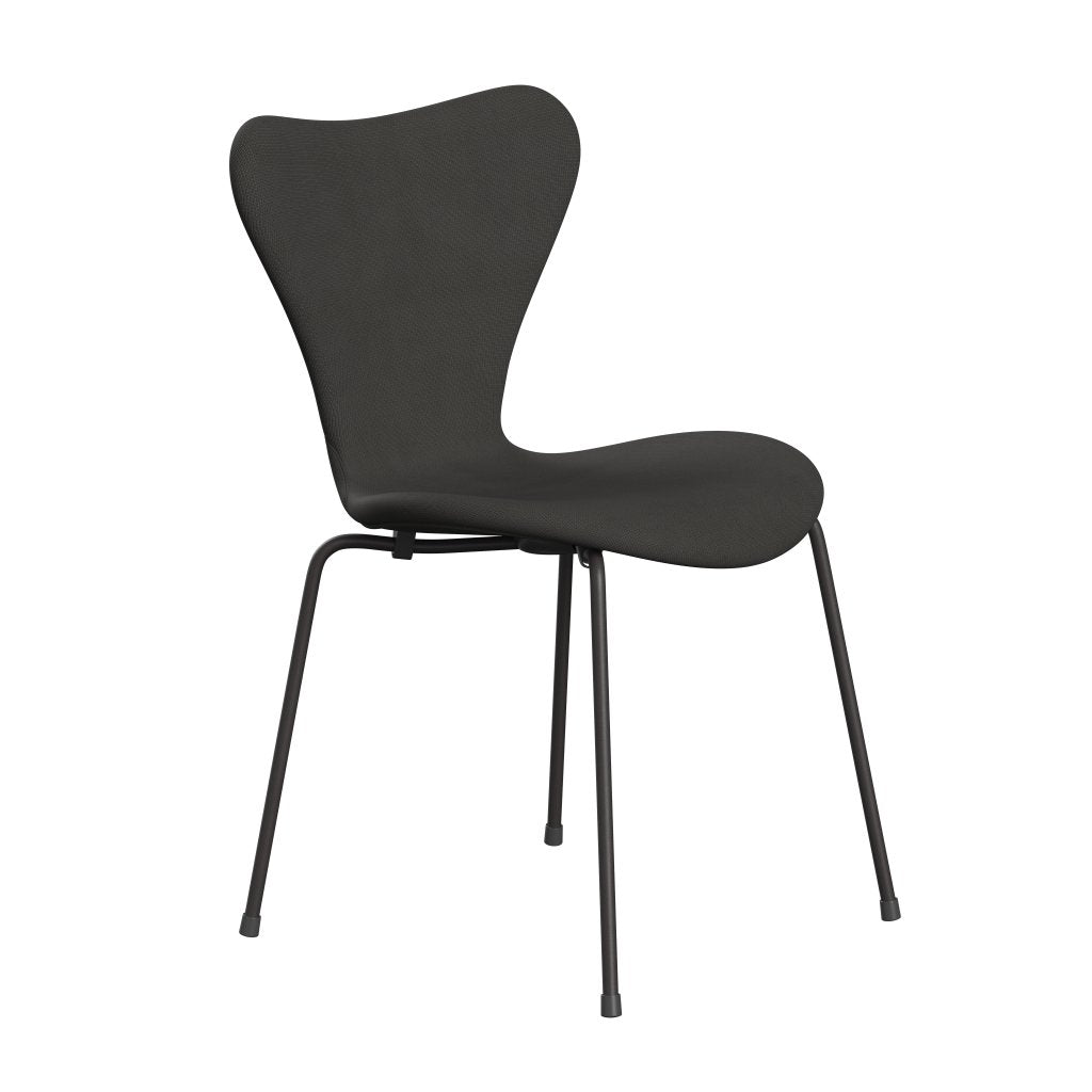 Fritz Hansen 3107 Stol Fuldpolstret, Warm Graphite/Fame Brun (F61060)