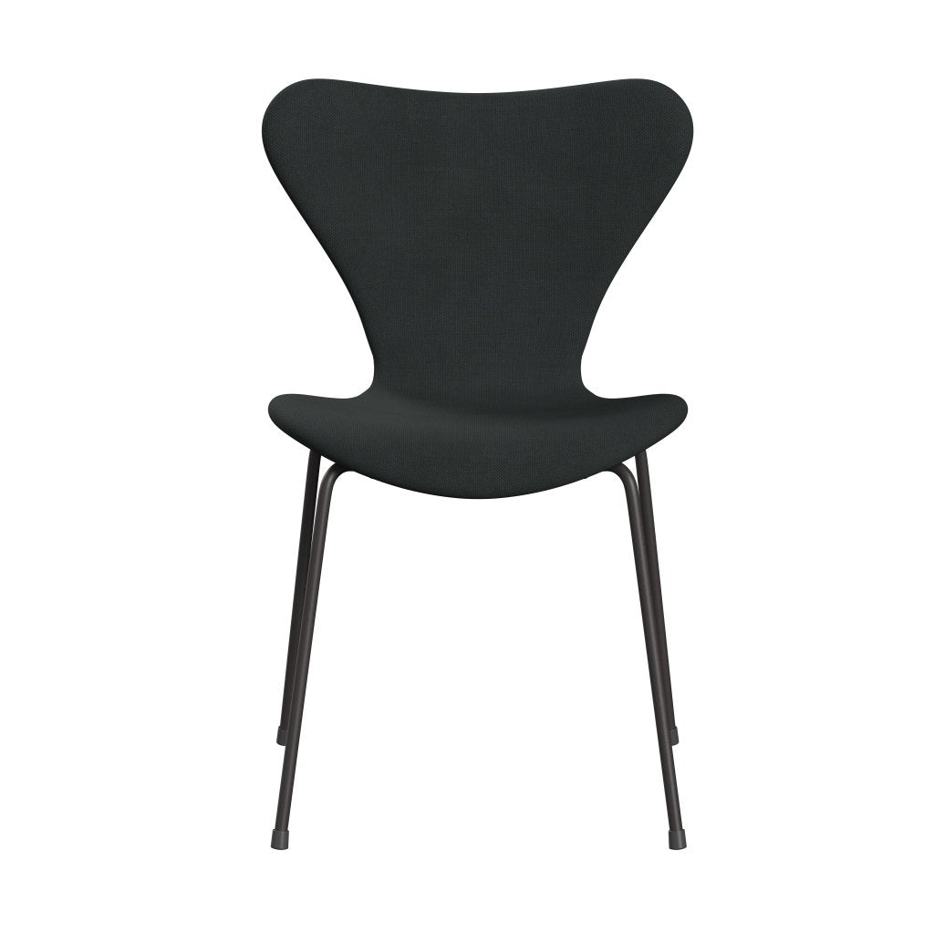 Fritz Hansen 3107 Stol Fuldpolstret, Warm Graphite/Steelcut Charcoal