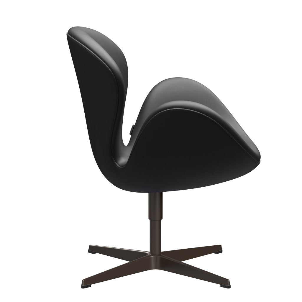 Fritz Hansen Svanenstol, Brown Bronze/Essential Sort