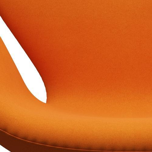 Fritz Hansen Svanenstol, Warm Graphite/Divina Orange (444)