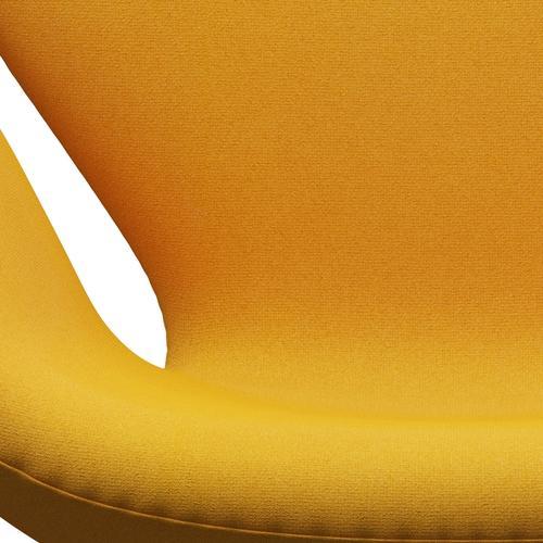 Fritz Hansen Svanenstol, Warm Graphite/Tonus Mustard