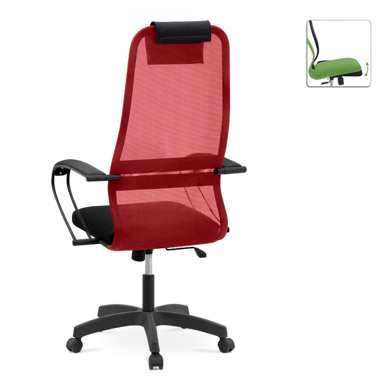 Office Chair SEMPRE Mesh Red/Black