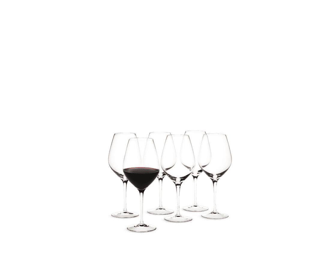 Holmegaard Cabernet Red Wine Glass, 6 Pcs.