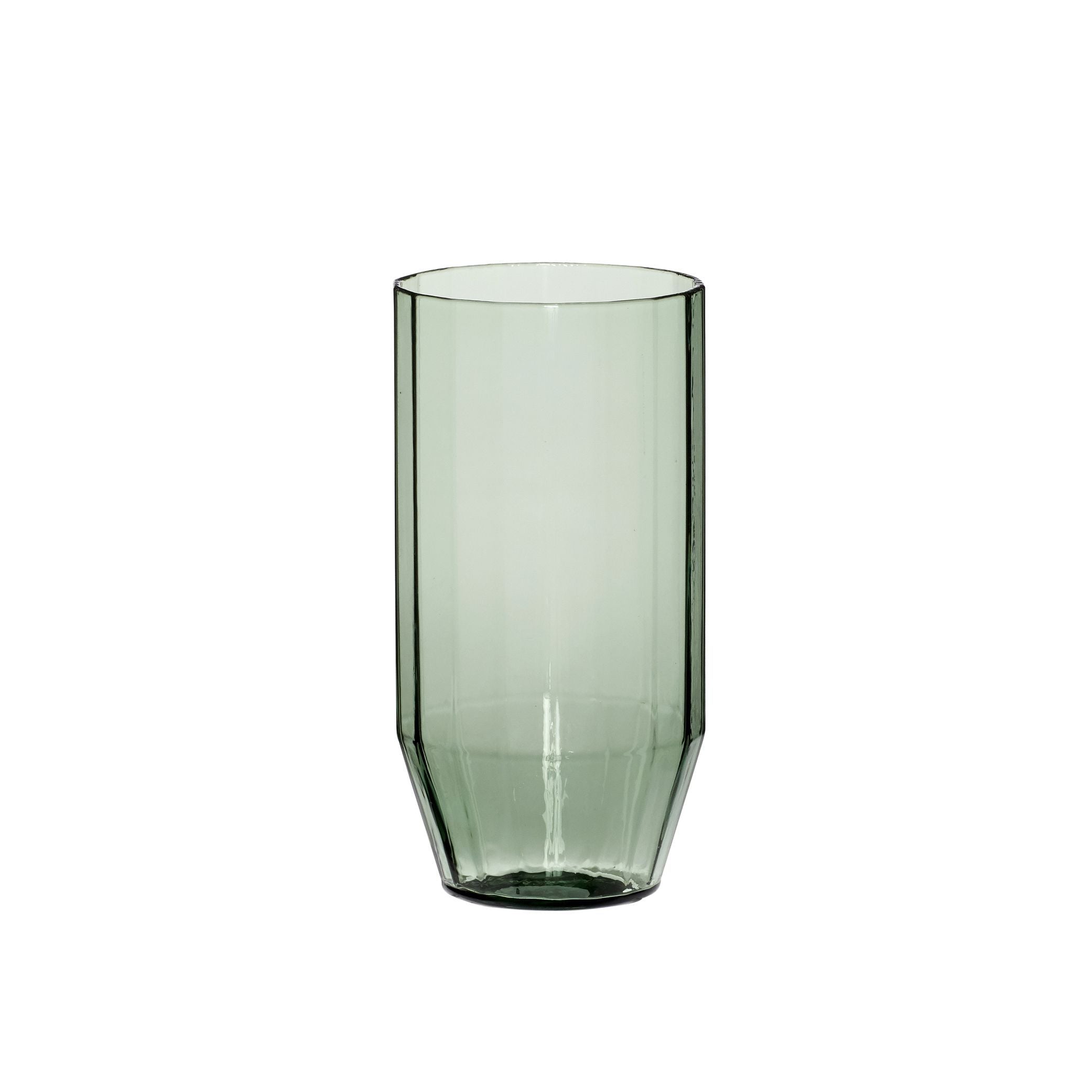 Hübsch Aster Vandglas Glas Grøn
