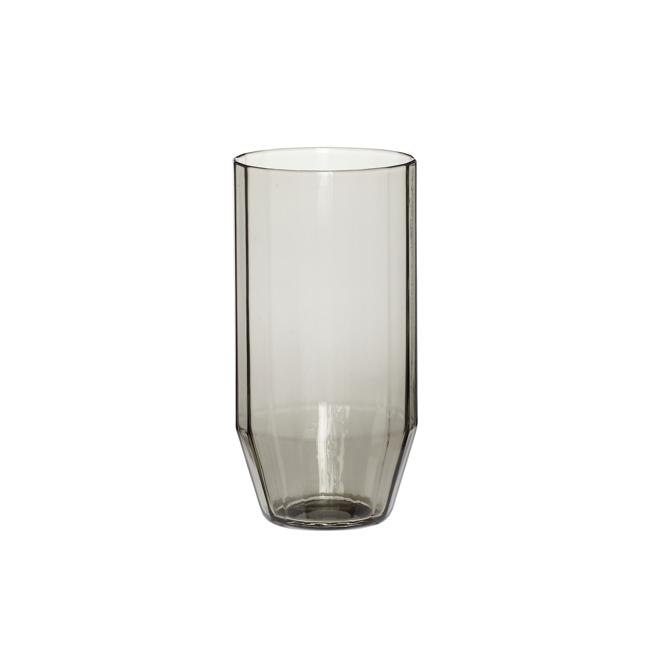 Hübsch Aster Vandglas Glas Røg