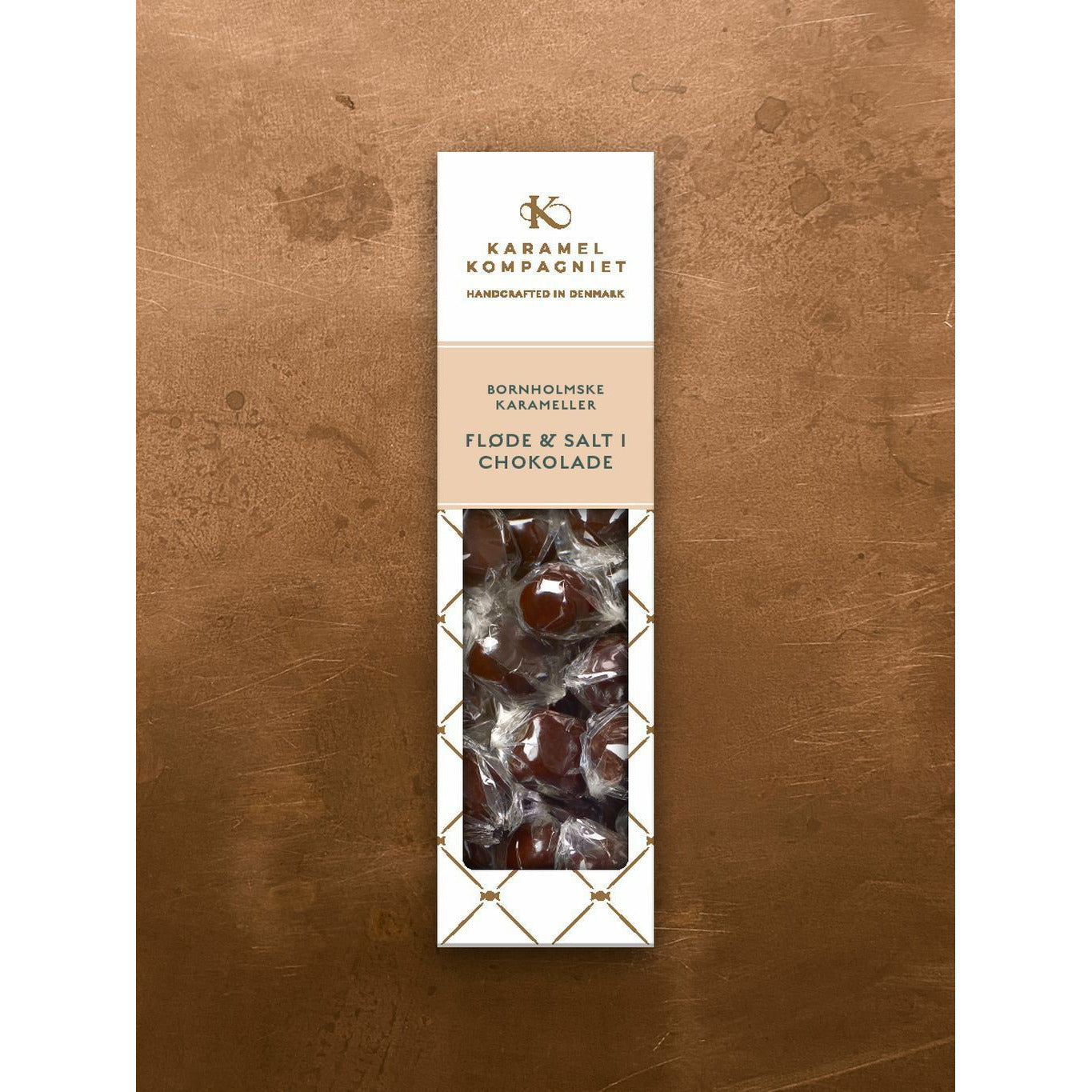 Karamel Kompagniet Karamelkugler, Fløde & Salt I Chokolade 109g